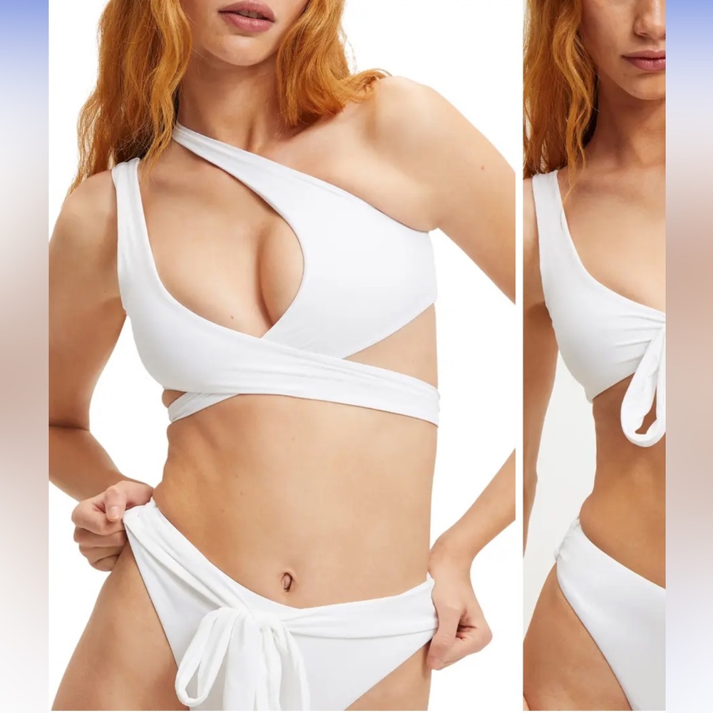 Good American 10 Ways To Wear Bikini Top White - Picture 5 of 11